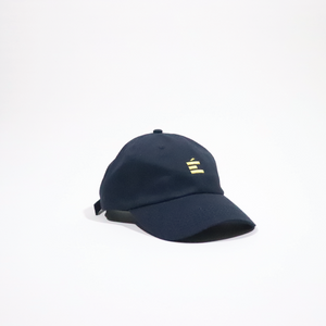 
            
                Load image into Gallery viewer, Premium Navy Blue and Gold Jefe hat
            
        
