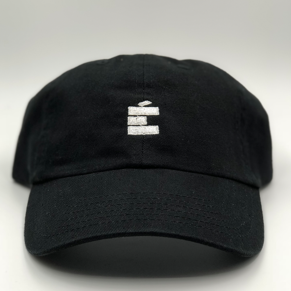 
            
                Load image into Gallery viewer, small E Dad Hat - Blk
            
        