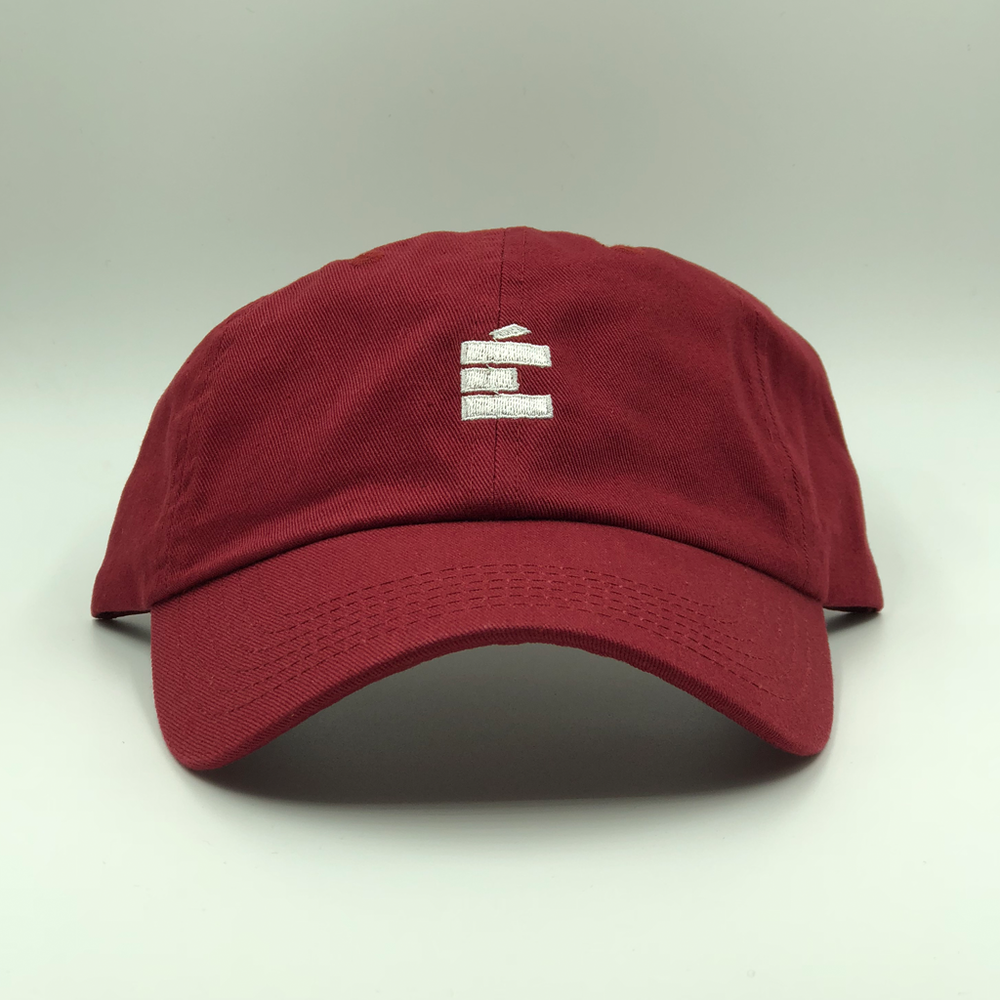 Burgundy hot sale dad hat