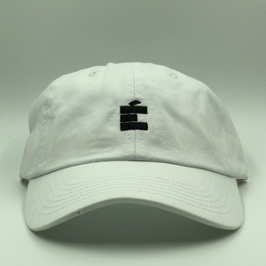 small E Dad Hat - White